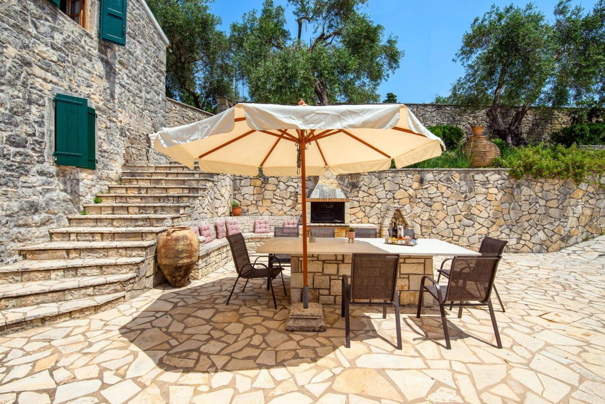 Villa Katerini Гайос Экстерьер фото